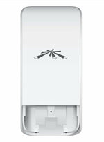 Ubiquiti airMAX NanoStation M2 loco | WiFi 4 Outdoor CPE | 150 Mbit/s | Passief PoE (injector inbegrepen) | Inclusief Mastmontageset