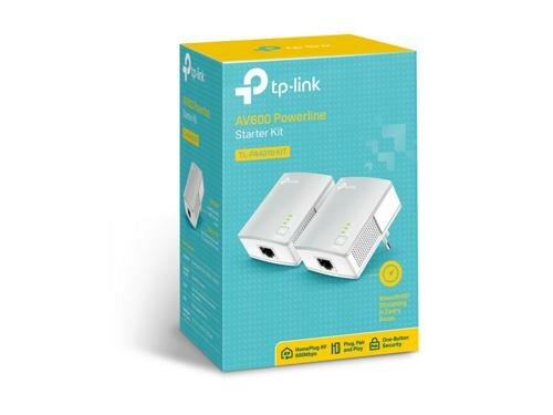TP-Link TL-PA4010KIT | Powerline Adapter Set | 600 Mbps | Fast Ethernet | White