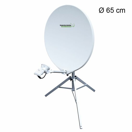 Travel Vision R7 Duo 65cm Volautomatisch Portable SatSystem