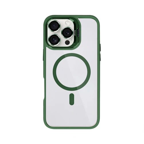 iPhone 16 Pro Rixus Classic 03 Case With MagSafe Dark Green