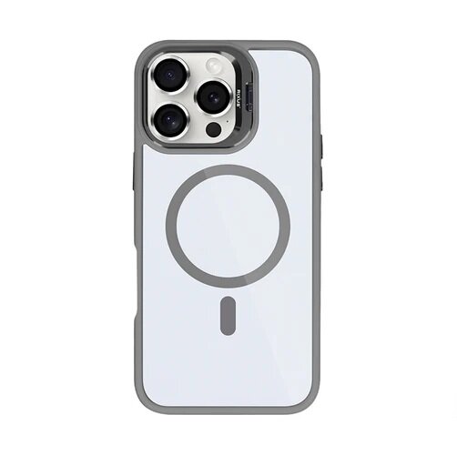 iPhone 16 Pro Rixus Classic 03 Case With MagSafe Titanium Grey