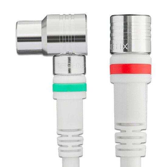 Technetix Connectionset SHOP F/IEC 1,5m + 4 x F-con. Ziggo