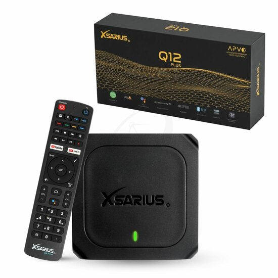 Xsarius Q12 PLUS Android 4K Streaming Box