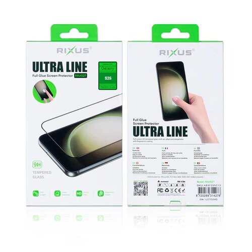 Samsung Galaxy S25 S931BRixus Clear HD Ultra Line Tempered Glass