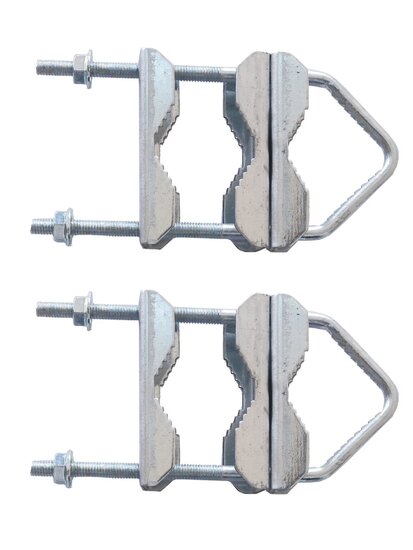 Balkon Mastklem 40-60 mm set van 2 stuks