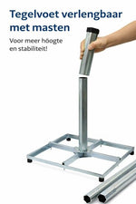 Xsarius Tegelvoet / Balkon standaard 4 x 30x30 cm