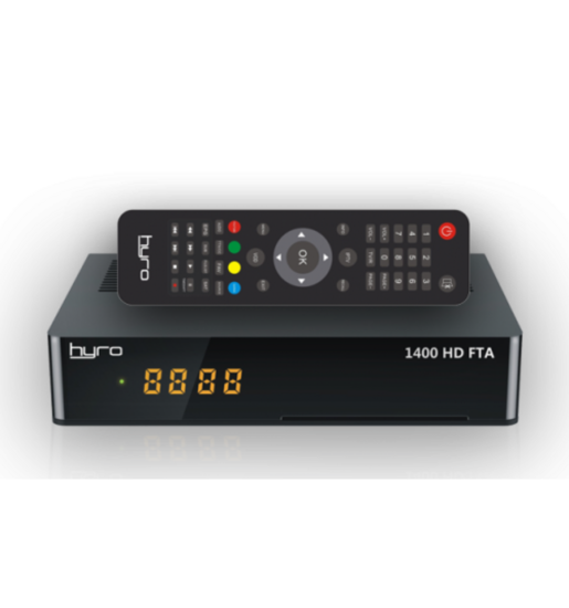 Hyro 1400 HD FTA satelliet ontvanger