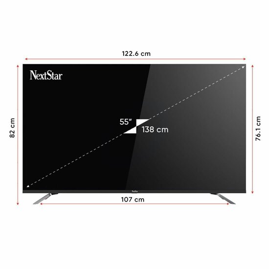 NextStar YE-55IDG11 55″ 4K Ultra HD MiniLED Google TV