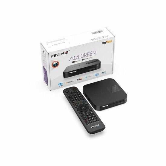 Amiko A14 Green Streaming Box 4K UHD