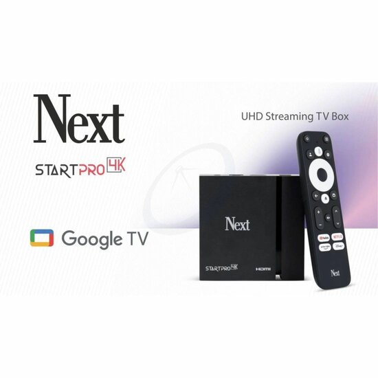 Google TV Next 4K TV Box - TV Streaming & Chromecast