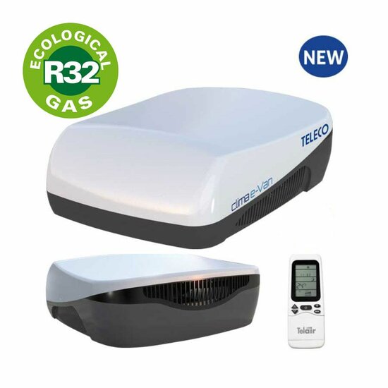 Telair Clima E-VAN 7400H Airco/Heater/RC 920W 7200BTU 2,1kW