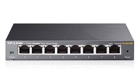TP-Link TL-SG108E | Managed L2 Switch | 8 Poorten | Gigabit Ethernet (10/100/1000 Mbps)