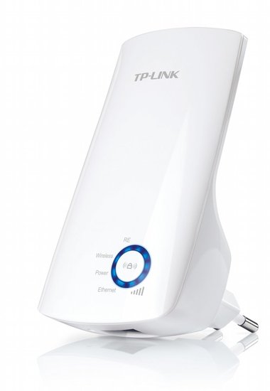 TP-Link TL-WA850RE | Wi-Fi 4 Range Extender | Single-band | 300 Mbps | 10/100 Mbps Ethernet | Wit