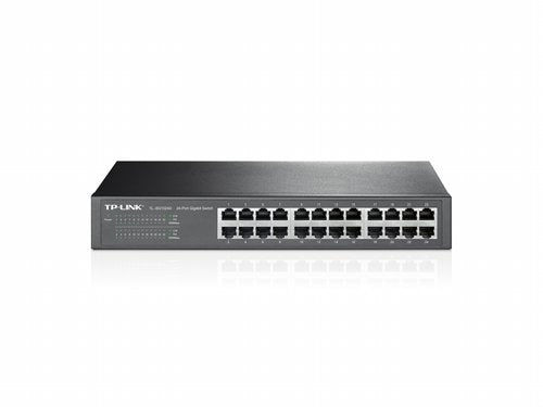 TP-Link TL-SG1024D | Unmanaged Switch | 24 Poorten | Gigabit Ethernet (10/100/1000 Mbps) | Grijs
