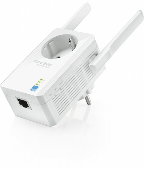 TP-Link TL-WA860RE | Wi-Fi 4 Range Extender | Single-band 2,4 GHz | 300 Mbps | 10/100 Mbps Ethernet | Weiß