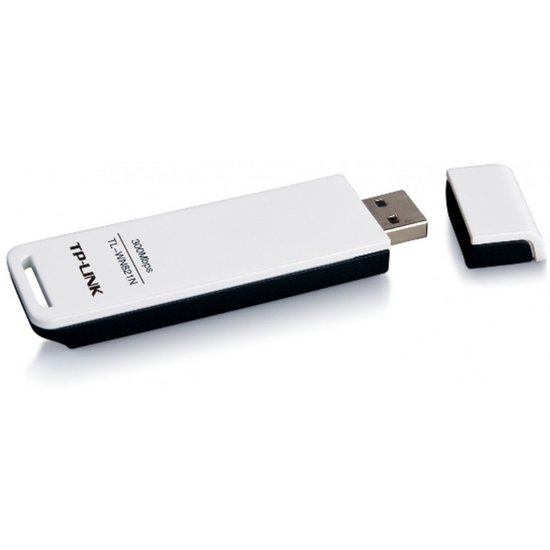 TP-Link TL-WN821N | Wi-Fi 4 USB Adapter | 300 Mbps | 2,4 GHz | USB 2.0 | Black