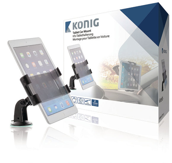 Tablet Car holder 360 ° Swivel- and Tilting 0.7 kg