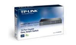 TP-LINK TL-SG1016DE | Managed L2 Gigabit Ethernet Switch | 16 Ports | Schwarz