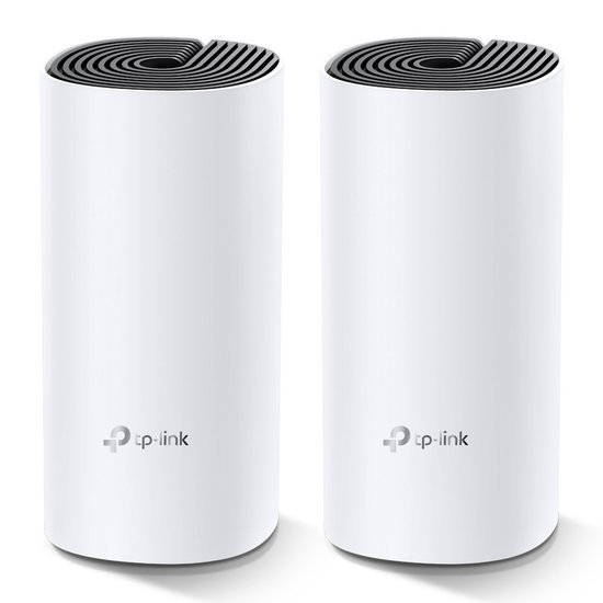 TP-Link Deco M4 (2er-Set) | Dual-Band WiFi 5 Mesh-Router | Gigabit-Ethernet | AC1200