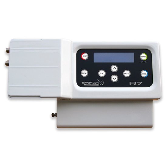 Travel Vision R7 FLAT 51x51 Twin Vlakant Portable Satsystem