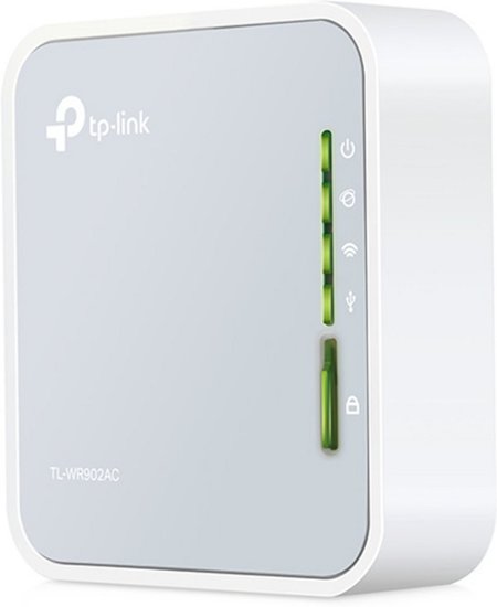 TP-Link TL-WR902AC | WiFi 5 Mini Router | Wireless Dual-band (2,4 GHz / 5 GHz) | up to 733 Mbit/s