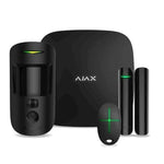 Ajax StarterKit met Hub 2 – 4-delige alarmset met MotionCam Zwart
