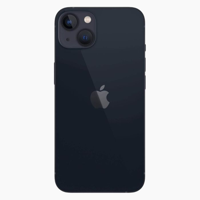 Apple iPhone 13 mini zwart – achterkant
