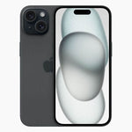 Apple iPhone 15 Plus zwart – voor- en achterkant