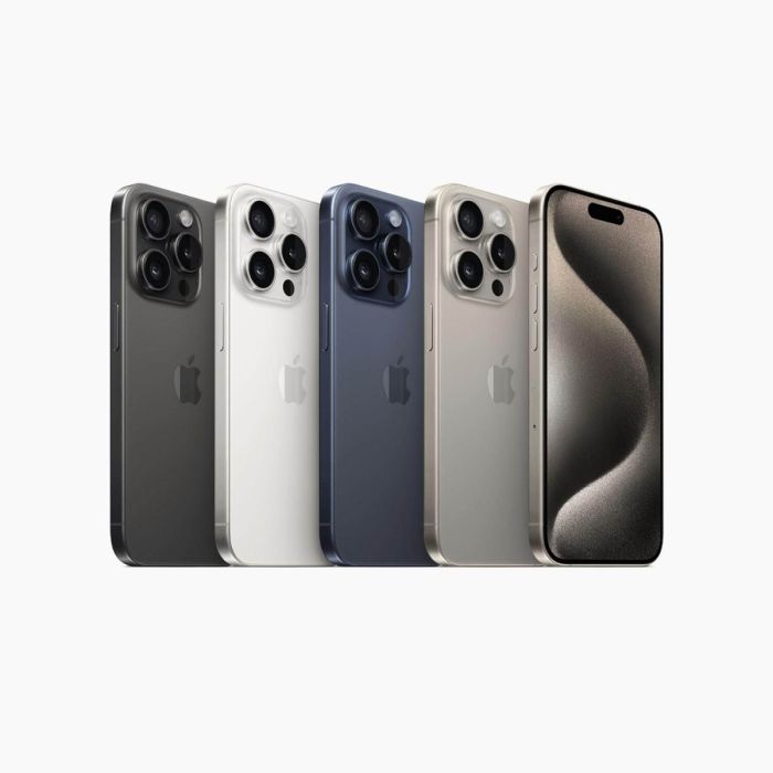 Refurbished Apple iPhone 15 Pro modellen
