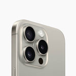 Apple iPhone 15 Pro titanium zilver – achterkant