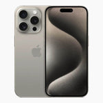 Apple iPhone 15 Pro titanium zilver – voorkant