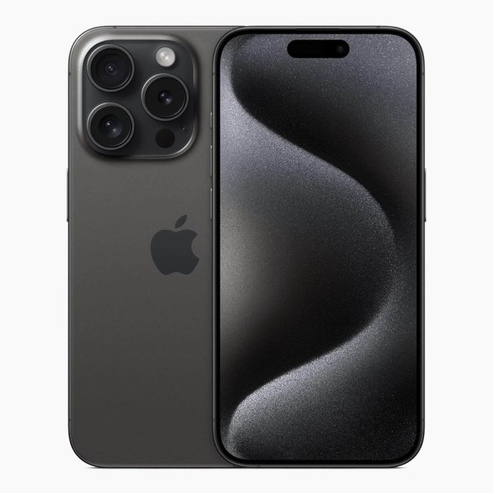Apple iPhone 15 Pro titanium zwart