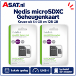 Nedis microSDXC-geheugenkaart – keuze uit 64 GB en 128 GB
