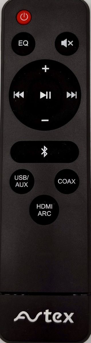 Original Avtex REM-SB remote control for Bluetooth soundbar
