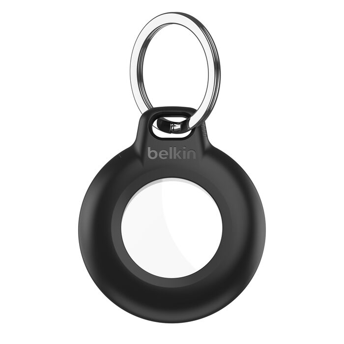 Belkin waterdichte AirTag-houder met sleutelring – zwart