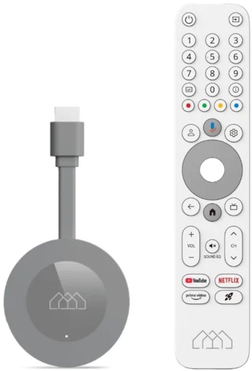Homatics Dongle G 4K Luxe met numerieke afstandsbediening