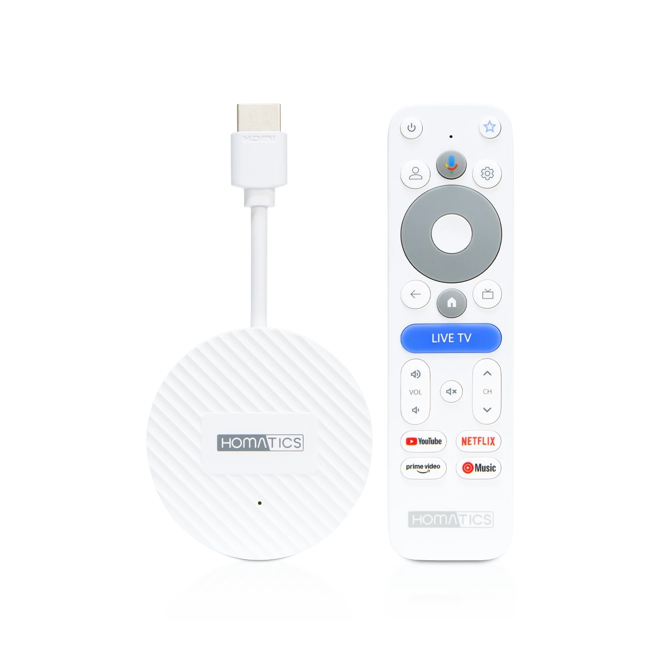 Homatics Dongle G 4K V2 Google TV 14 – originele productfoto