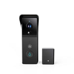Nedis WIFICDP21BK videodeurbel met meegeleverde USB-gong