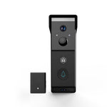 Nedis WIFICDP31BK SmartLife videodeurbel en draadloze gong – vooraanzicht
