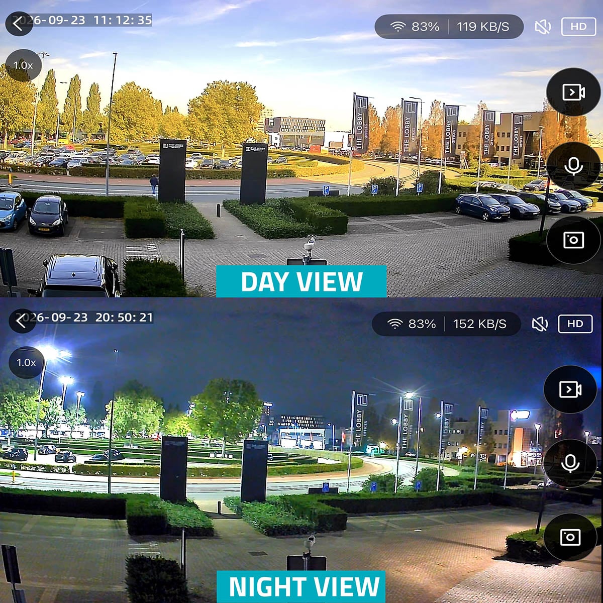 Nedis WIFICW10CWT raamcamera – productafbeelding 8