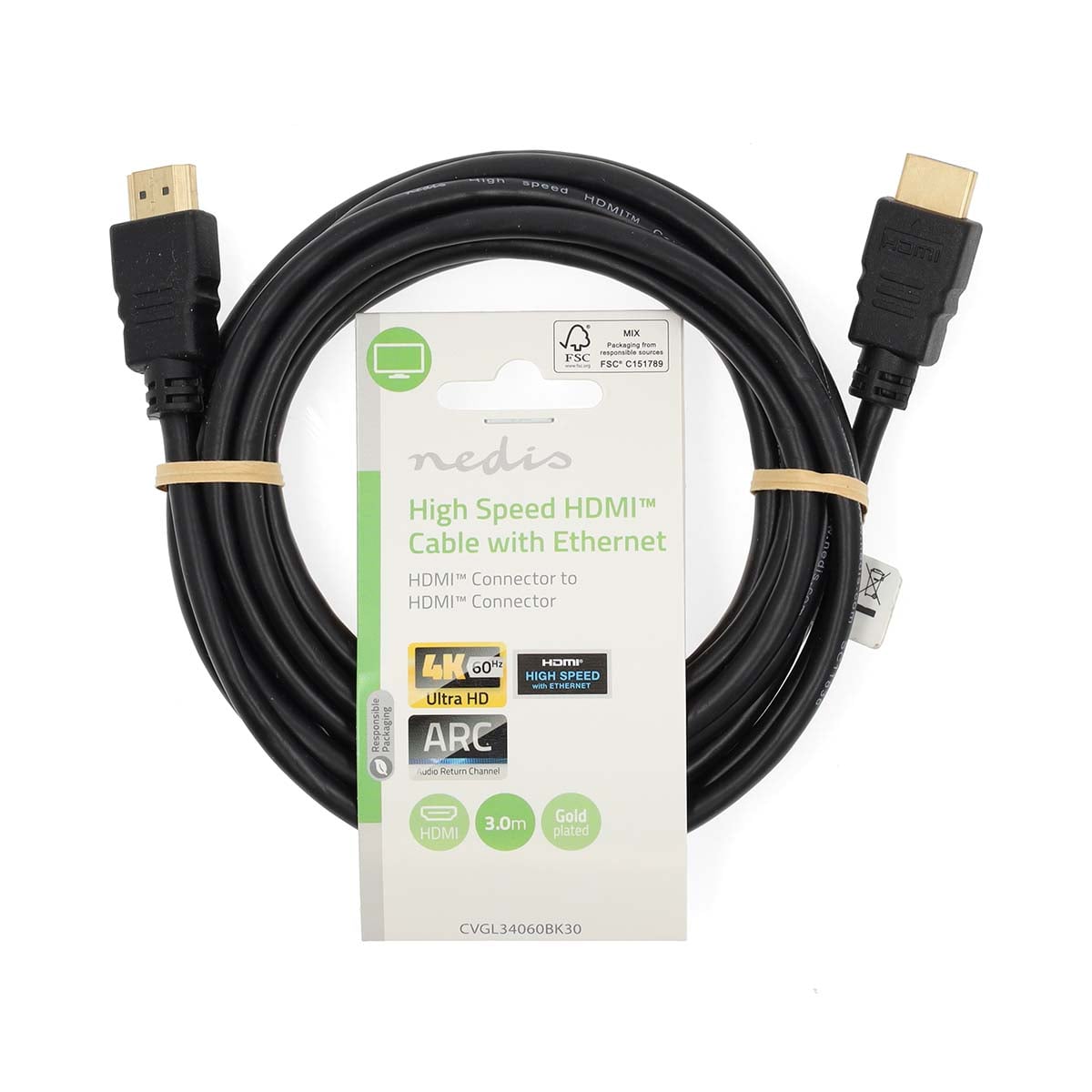 Nedis HDMI-kabel – productafbeelding 5